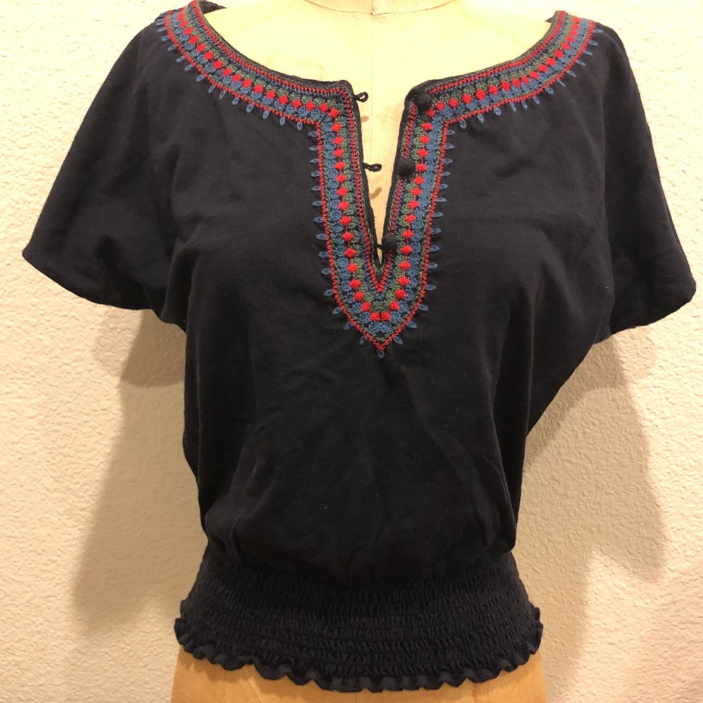 Navy American Eagle Top